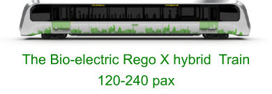 The Bio-electric Rego X hybrid  Train  120-240 pax